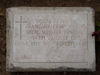 Struma Military Cemetery - Birrell, Frank Jefferson